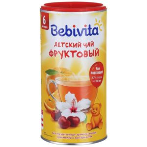 Чай д/дет. Bebivita 200г (апельсин-вишня)