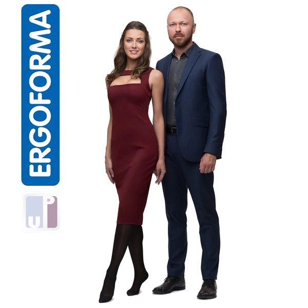 Эргоформа чулки компрес арт eu 224 р.3 цв черный