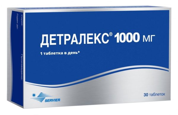 Детралекс 1000 мг. №30 таб