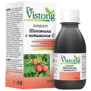 Сироп шиповника с витамином C dr. vistong фл. 150мл