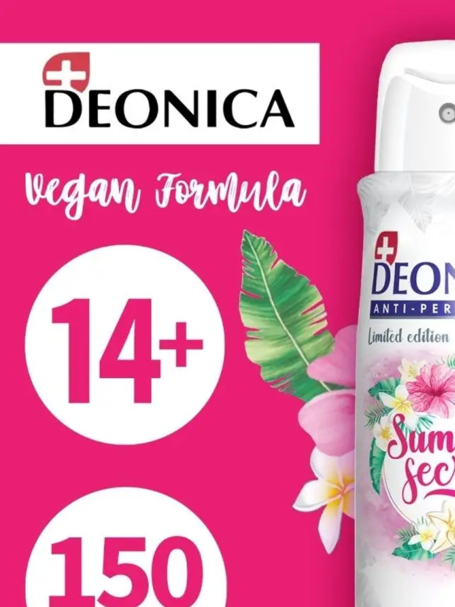 Деоника антиперсп с 14 лет невидимый уход 150 мл